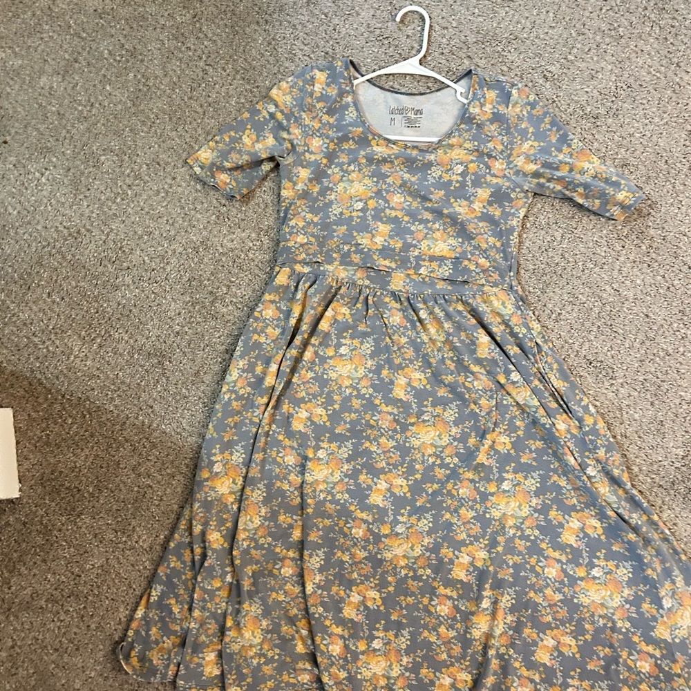 Medium Latched Mama Classic Cotton Nursing Dress